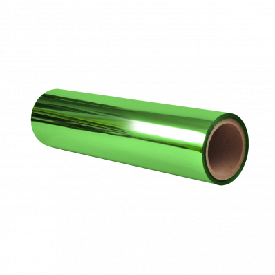 Image Foil Verde, 300mt, 14µm, anima 76mm, polipropilene
